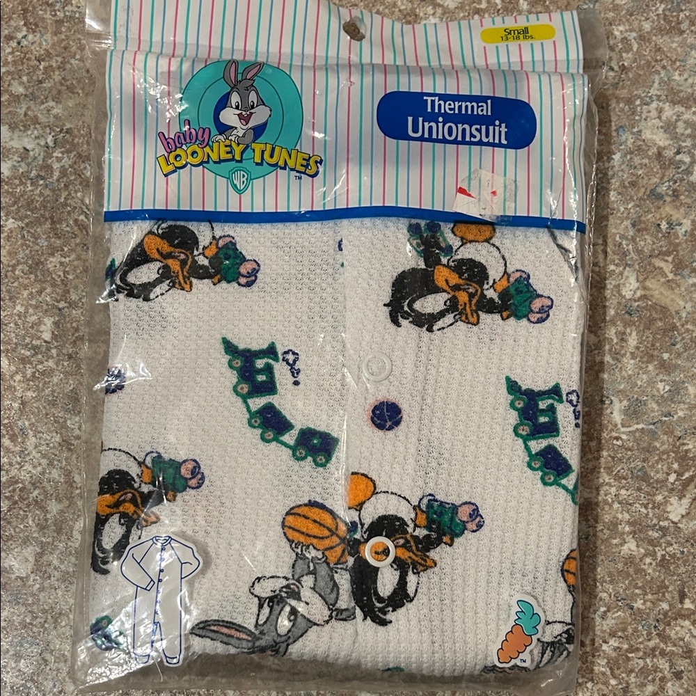 Baby Looney Tunes Thermal Unionsuit